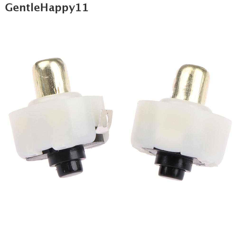 Gentlehappy 2Pcs Saklar ON / OFF Lampu Senter LED 17mm