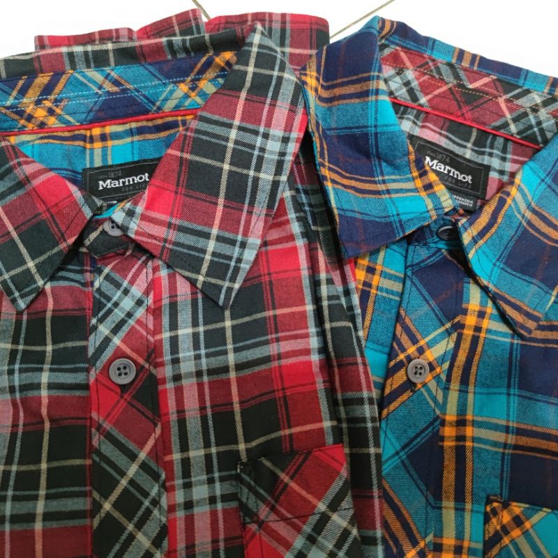 flanel pria kemeja flannel marmot original