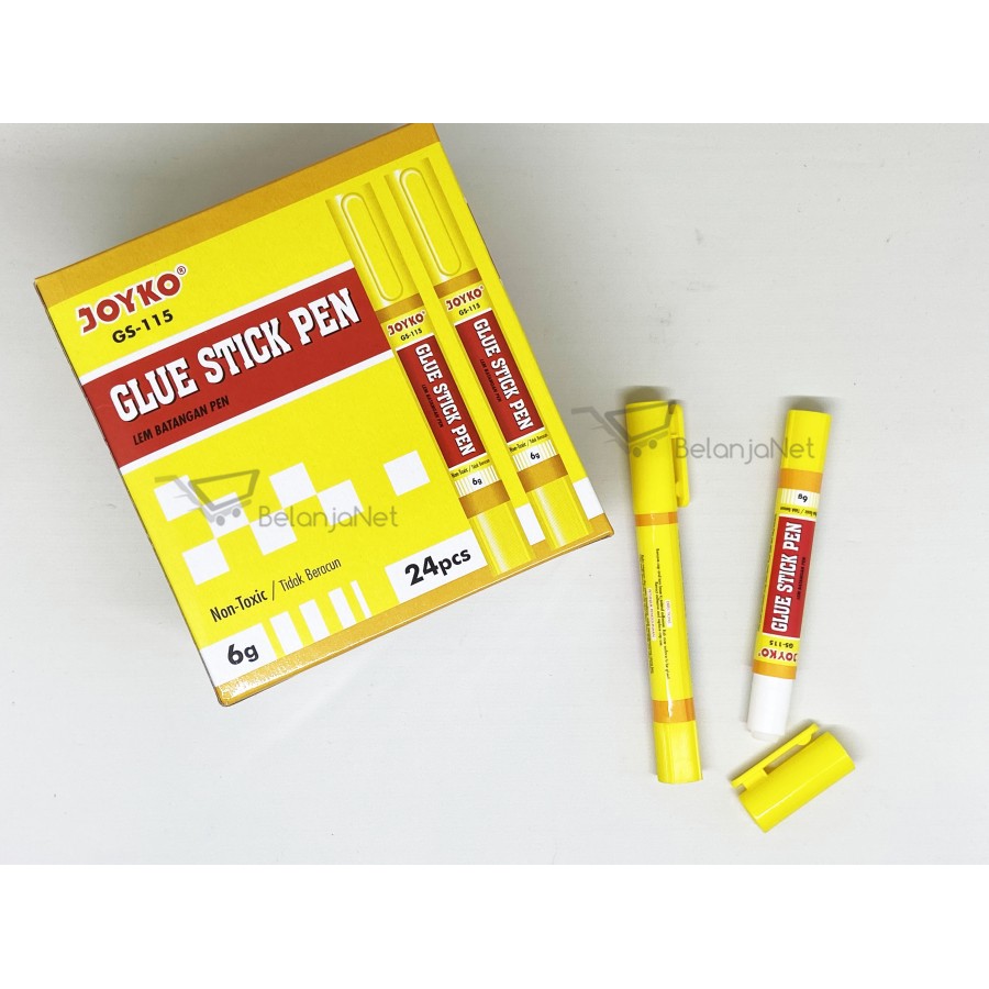 Lem Batang Lem Stick Glue Stick Pen Joyko GS-115 6gr