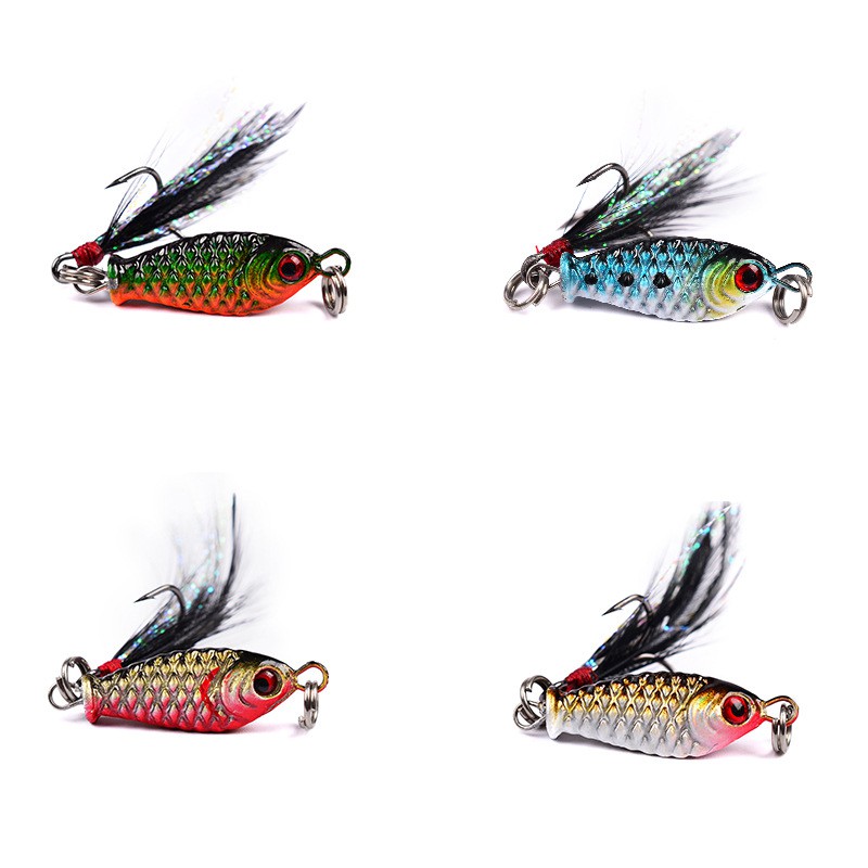 SYFishing 1Pcs Mini Lead Jig Umpan Pancing Swimbait 2.5cm/5g Lead Bait Fishing Lure Ikan Bass Wobbler Sinking Kail Memancing Tackle