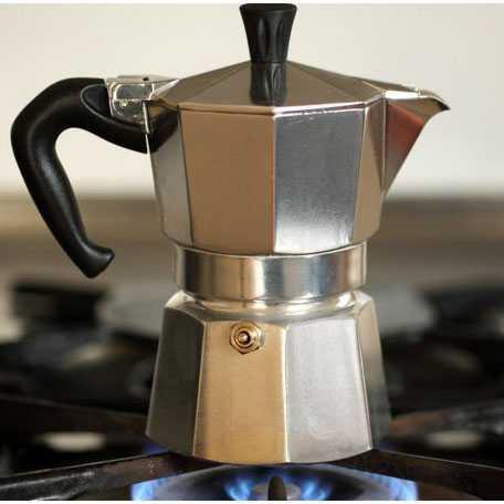 OneTwoCups Espresso Coffee Maker Moka Pot Teko Filter - JF112 ( Mughnii )