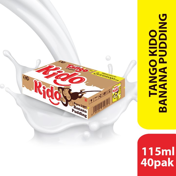 

Susu Tango Kido Banana Pudding 115 Ml X 40 Pcs (1 Karton)