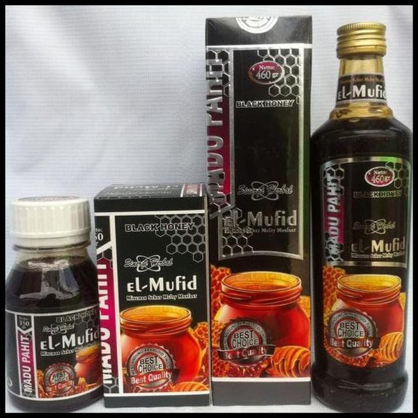 

MADU PAHIT (BLACK HONEY) EL MUFID 460 GR - CAHAYA HERBAL