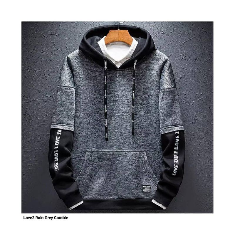 LOVE RAIN HOODIE JAKET PRIA