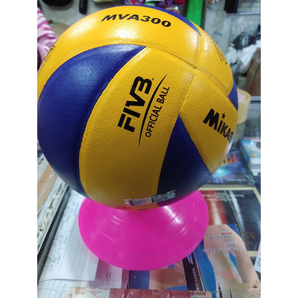 volley / voly / bola volly mikasa mva 310 bintik bahan pu lembut