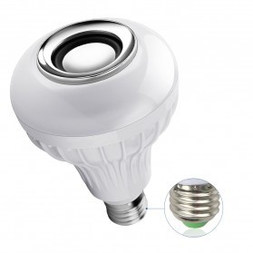 Lampu Tidur Bohlam RGB Multicolor dengan Remote Control E27 3/5/10W/(12 W with Speaker Bluetooth)
