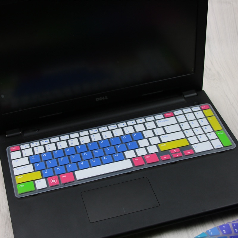 Cover Pelindung Keyboard Laptop Dell Inspiron N5110 M531R 15R-5521 Dell 15.6 Inch Bahan Silikon Lembut