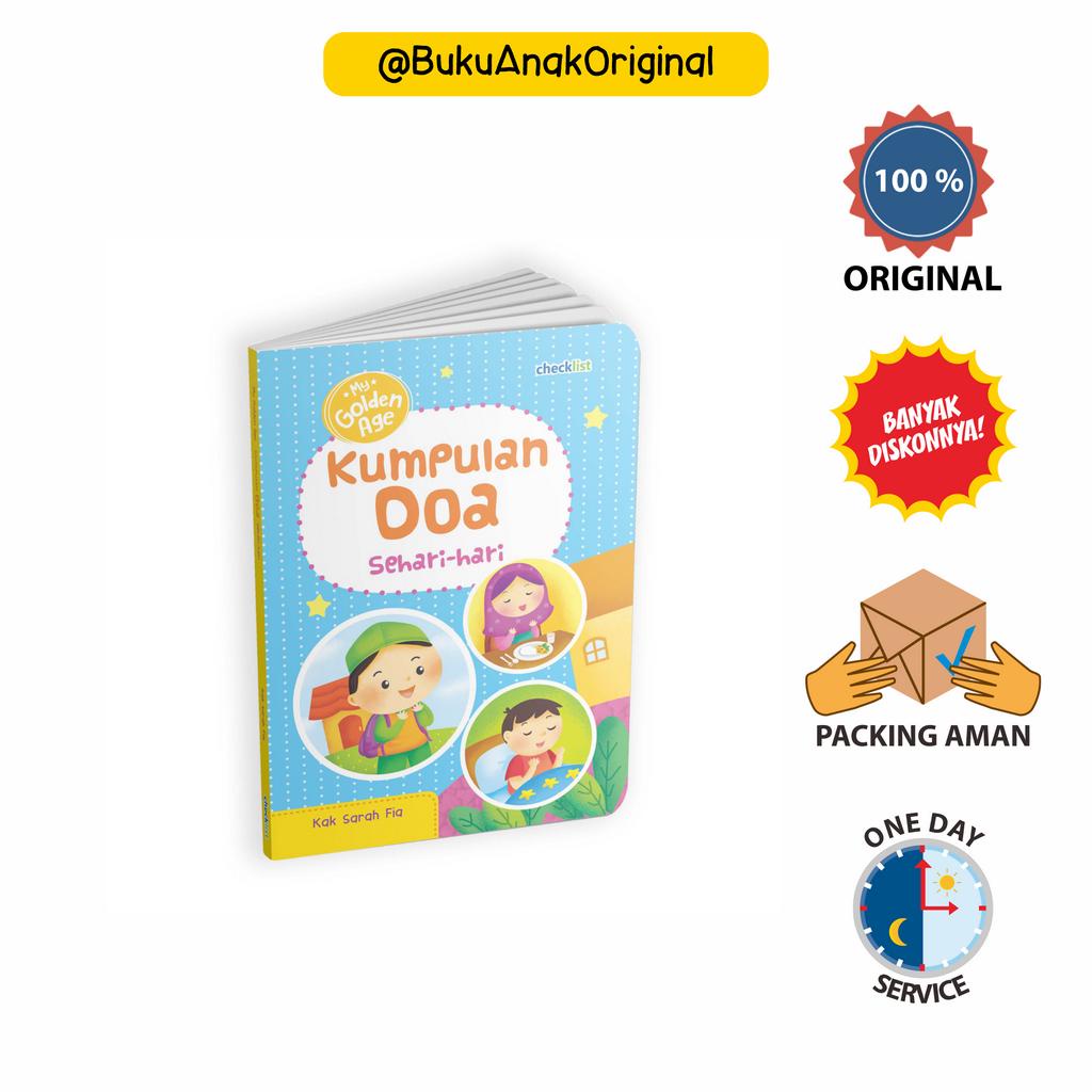 Buku Boardbook Anak Kumpulan Doa Sehari-hari My Golden Age