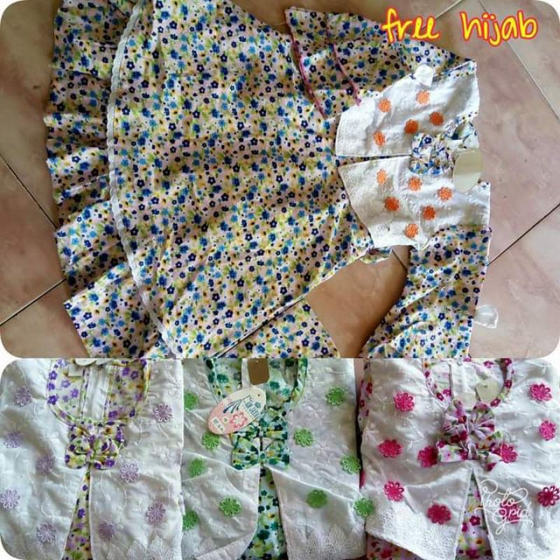 gamis anak perempuan premium katun jepang ori