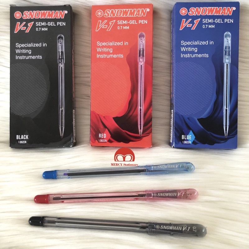 

Ballpoint Snowman V-1 Gel Pen V1 Bolpen