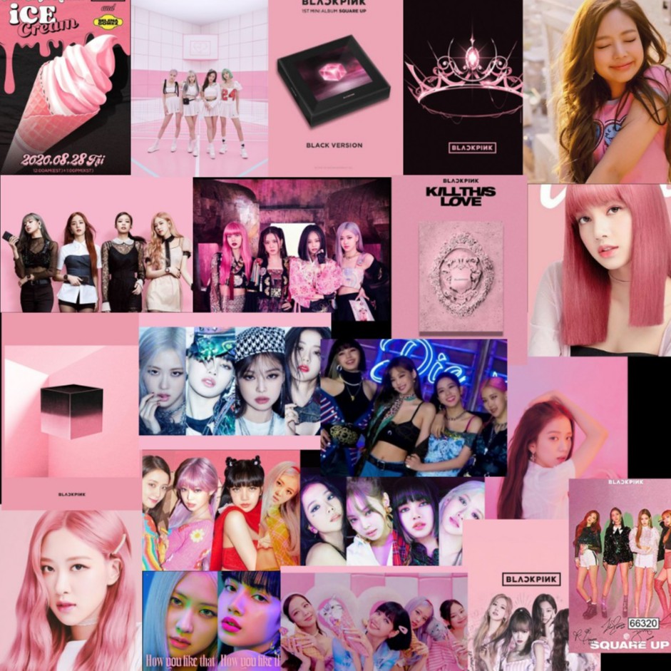 (20 PCS) POSTER BLACKPINK AESTHETIC DINDING WALLPAPER TUMBLR