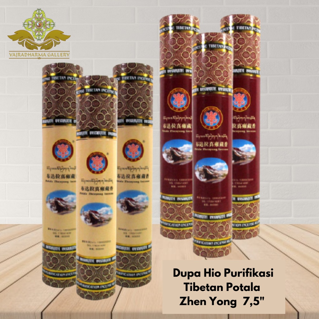 Dupa Hio Wangi Harum Herbal Purifikasi Tibetan Potala Zhen Yong