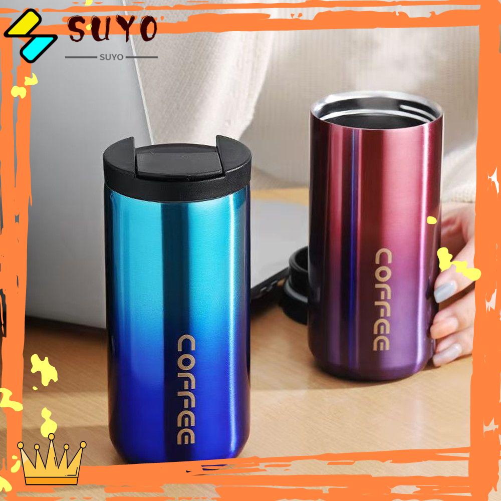 Suyo Botol Air Minum / Kopi 400ml Portable Anti Bocor Untuk Hadiah