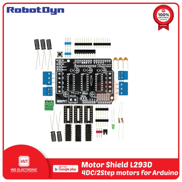 L293D Stepper motor brand RobotDyn L293D Origina