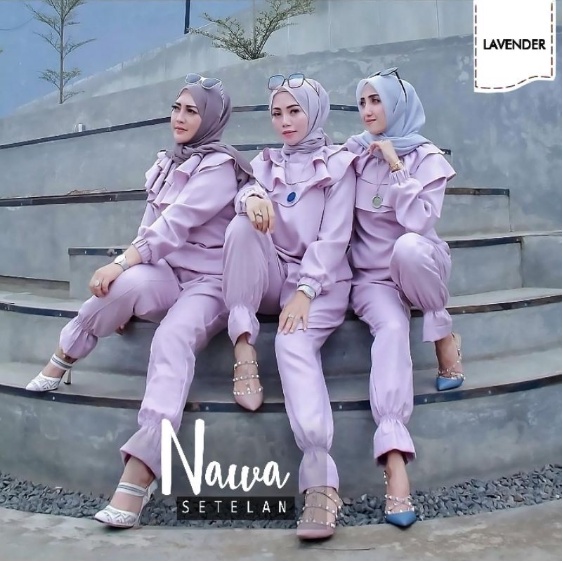 Baju Setelan Wanita Muslimah Setelan Baju Wanita Kekinian Terbaru 2022 Set Curla Taro Baju Setelan W