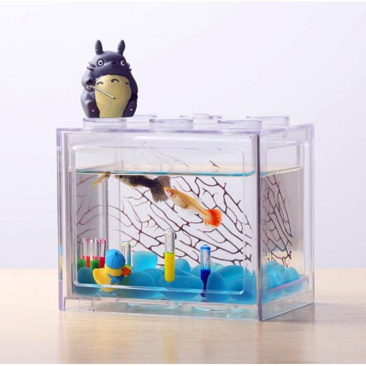 Akuarium Ikan Cupang Akrilik Aquarium Mini Acrylic
