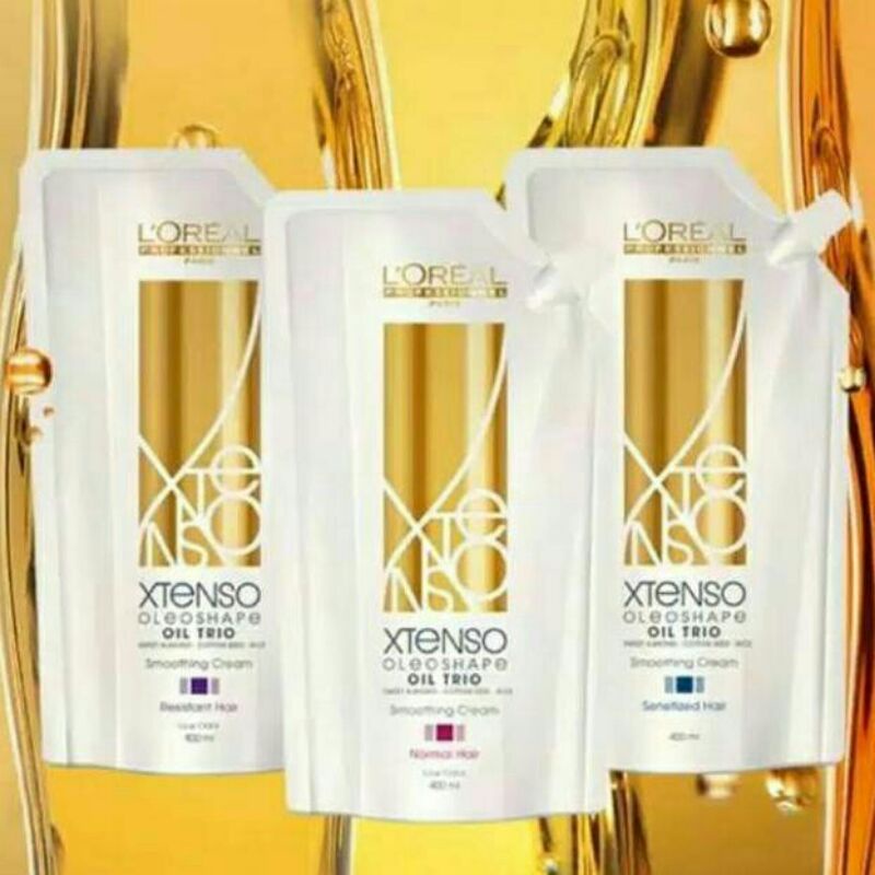 [L'OREAL] XTENSO || XTENSO L'OREAL 125ML || LOREAL STEP 1&amp;2 125ML||SMOOTHING L'OREAL ||REBONDING L'OREAL || L'OREAL PELURUSAN RAMBUT XTENSO