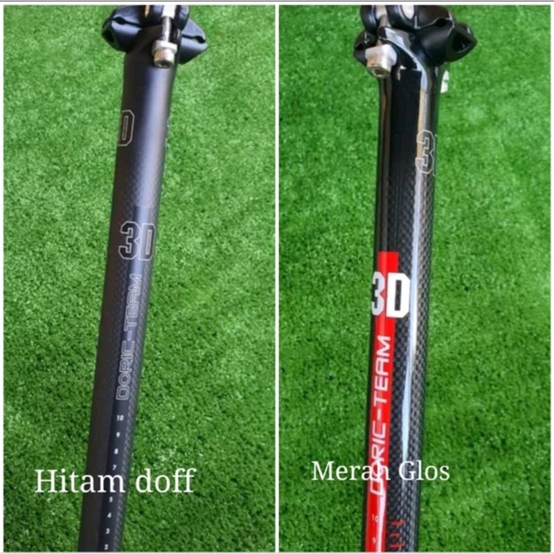 Seatpost Carbon 3D 30.8 30.9 mm Sepeda