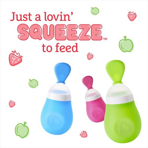 Munchkin Botol Sendok Squeeze Spoon