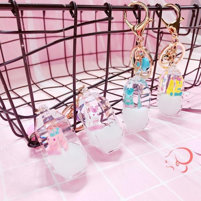 

ANDIENMALL.ID Gantungan Kunci Bentuk Botol Susu Aksen Unicorn Untuk Anak Perempuan