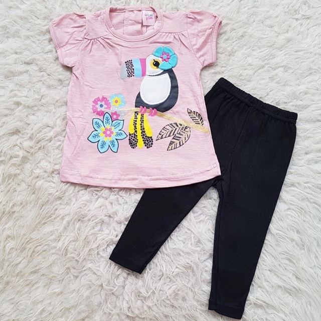 Baju Bayi Casual Legging Set