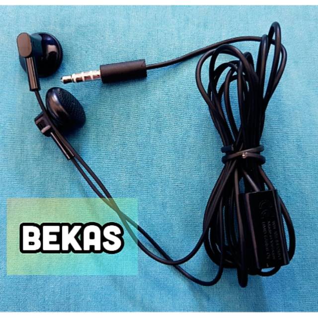 Headset Nokia Microsoft Copotan Original Bawaan Hp.100% Ori Cabutan