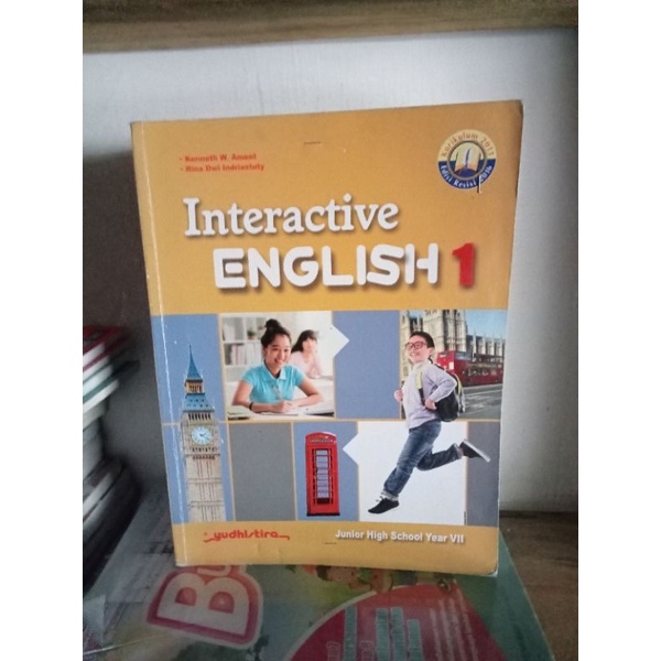 buku bahasa Inggris kelas 7 SMP Yudhistira