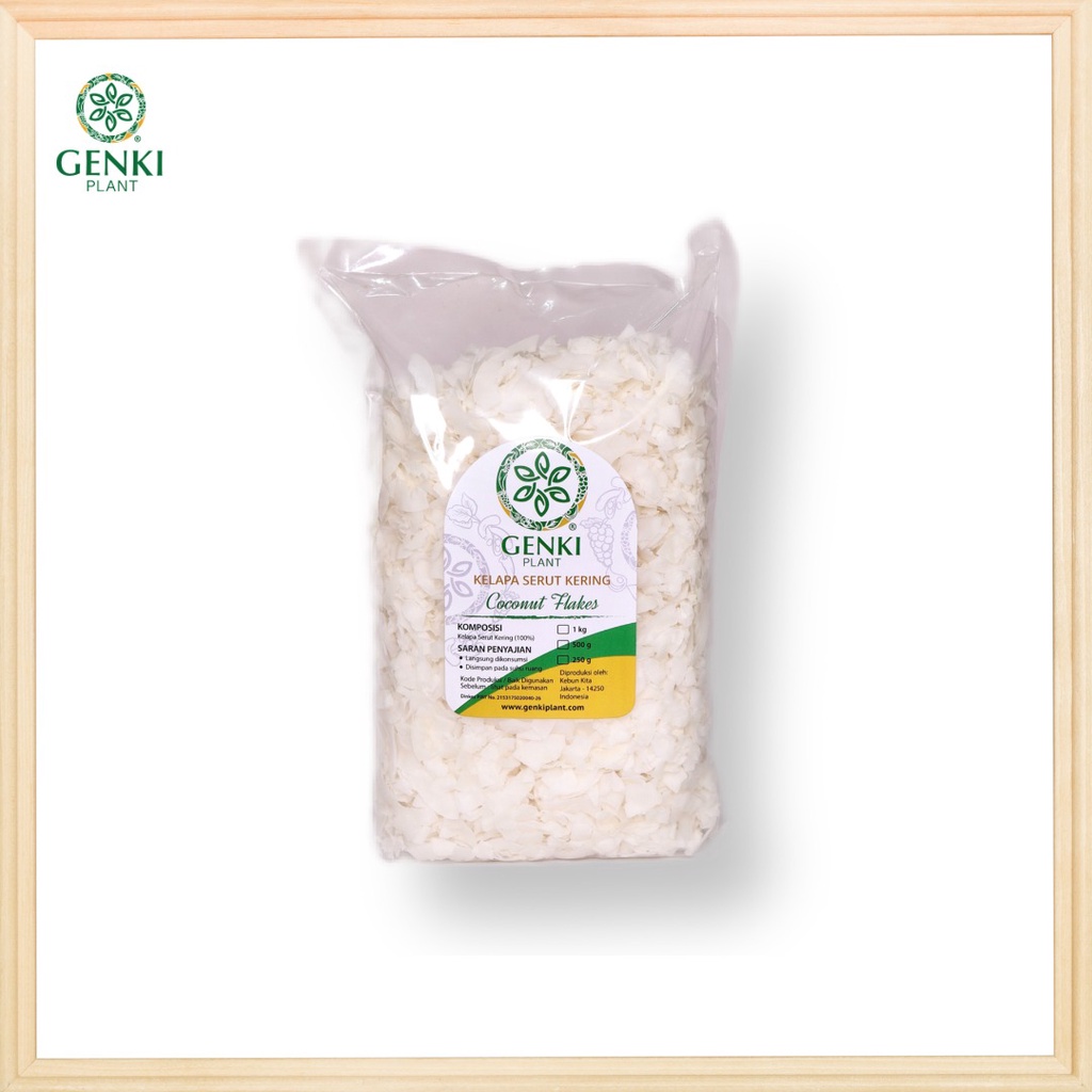 

Coconut Flakes / Kelapa Serut Kering - 250 g