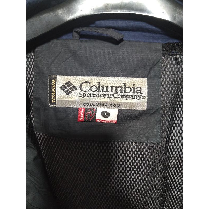 Jaket Outdoor Columbia Titanium series second Original