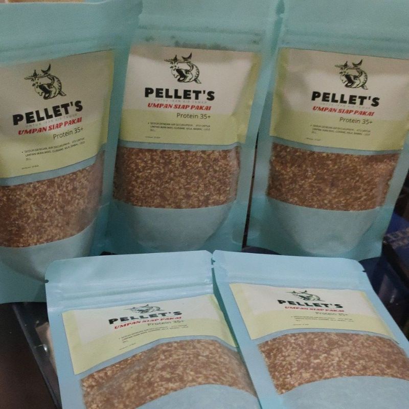 umpan mancing pellet's siap pakai