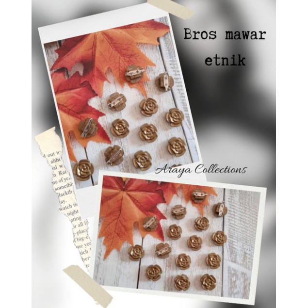 Bros pin peniti hijab etnik souvenir murah
