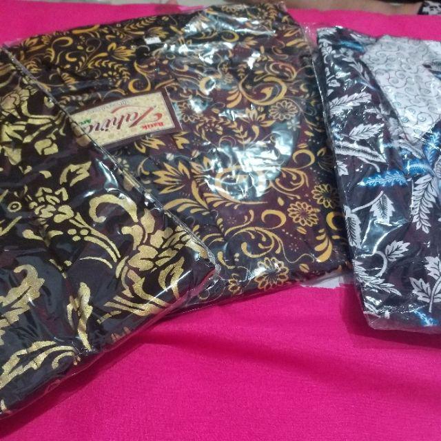 Bswart Batik Hrb026 Kenongo Hem Pendek Padi Pekalongan M L Xl Batik Pria Murah Modern Grosir