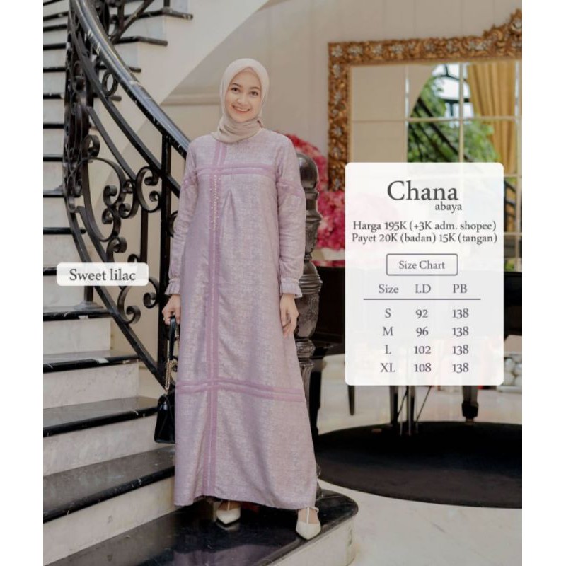 Chana abaya Lilac payet dada size s by bbccolections // najma abaya // camelia dress bbccolections