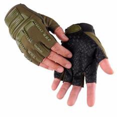 [PROMO] Sarung Tangan Motor Sepeda Glove Airsoft Tactical Mechanix Military Off Road M-Pact Covert