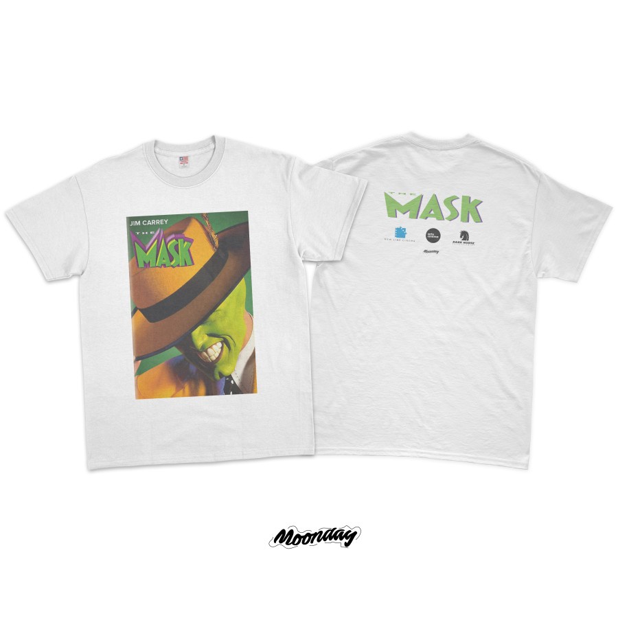 Moonday White Tshirt - THE MASK