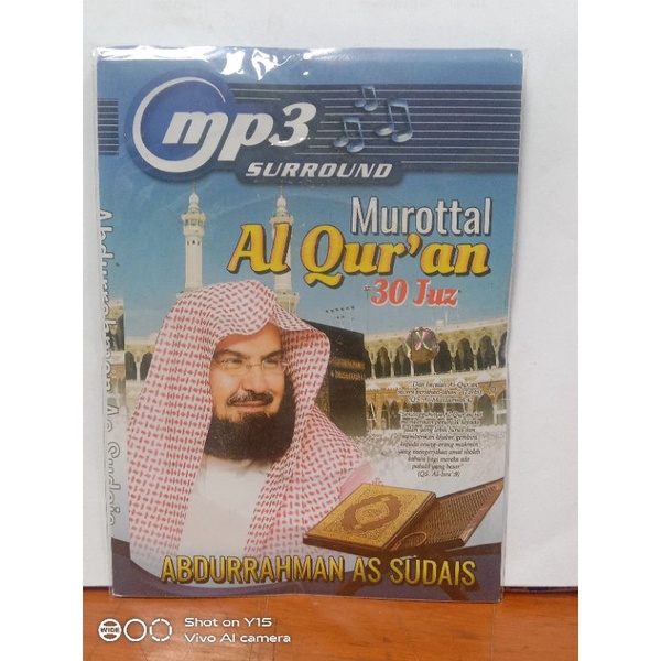 Kaset Mp3 Murotal Qur'an 30 jus abdurrahman as -sudais
