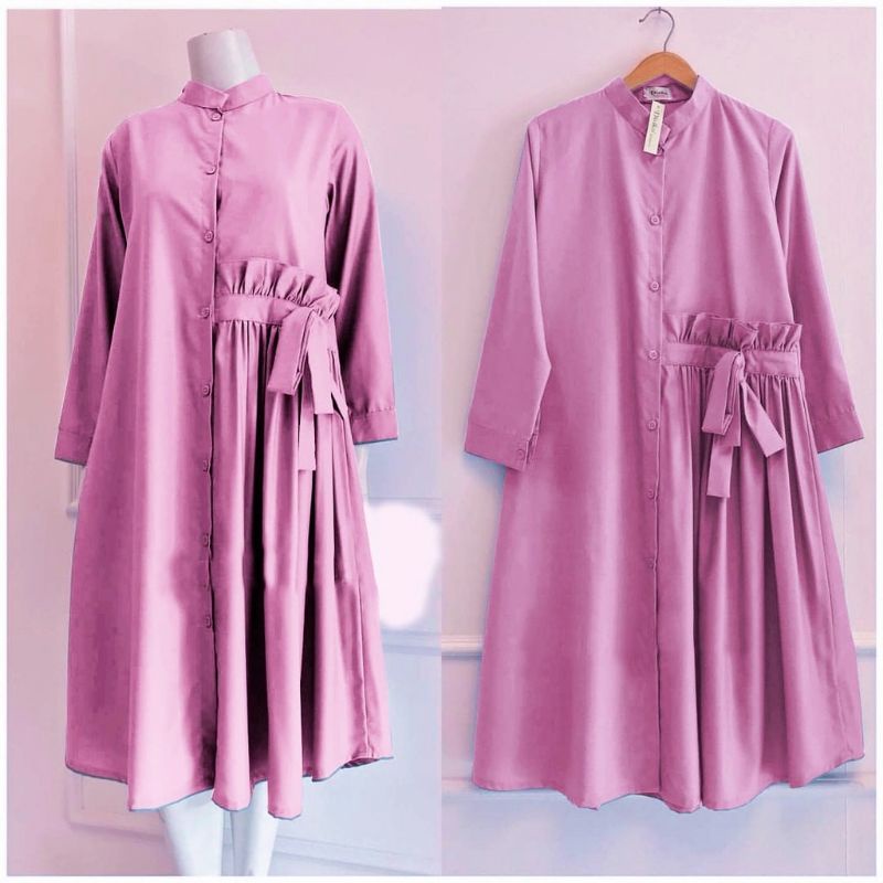 TUNIK DEMORE KEKINIAN/ TUNIK BUSUI/BAYLE DAYLE KERUT /JUMBO SIZE8