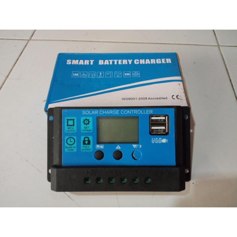 controller (SCC) charger utk generator dan solar cell + dioda pengaman