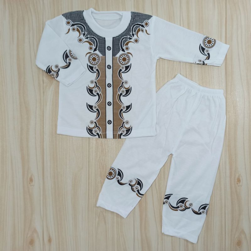 Baju Koko Anak Size 0-9bulan, Pakaian Anak Laki-laki, Setelan Muslim Anak, Baju Aqiqah