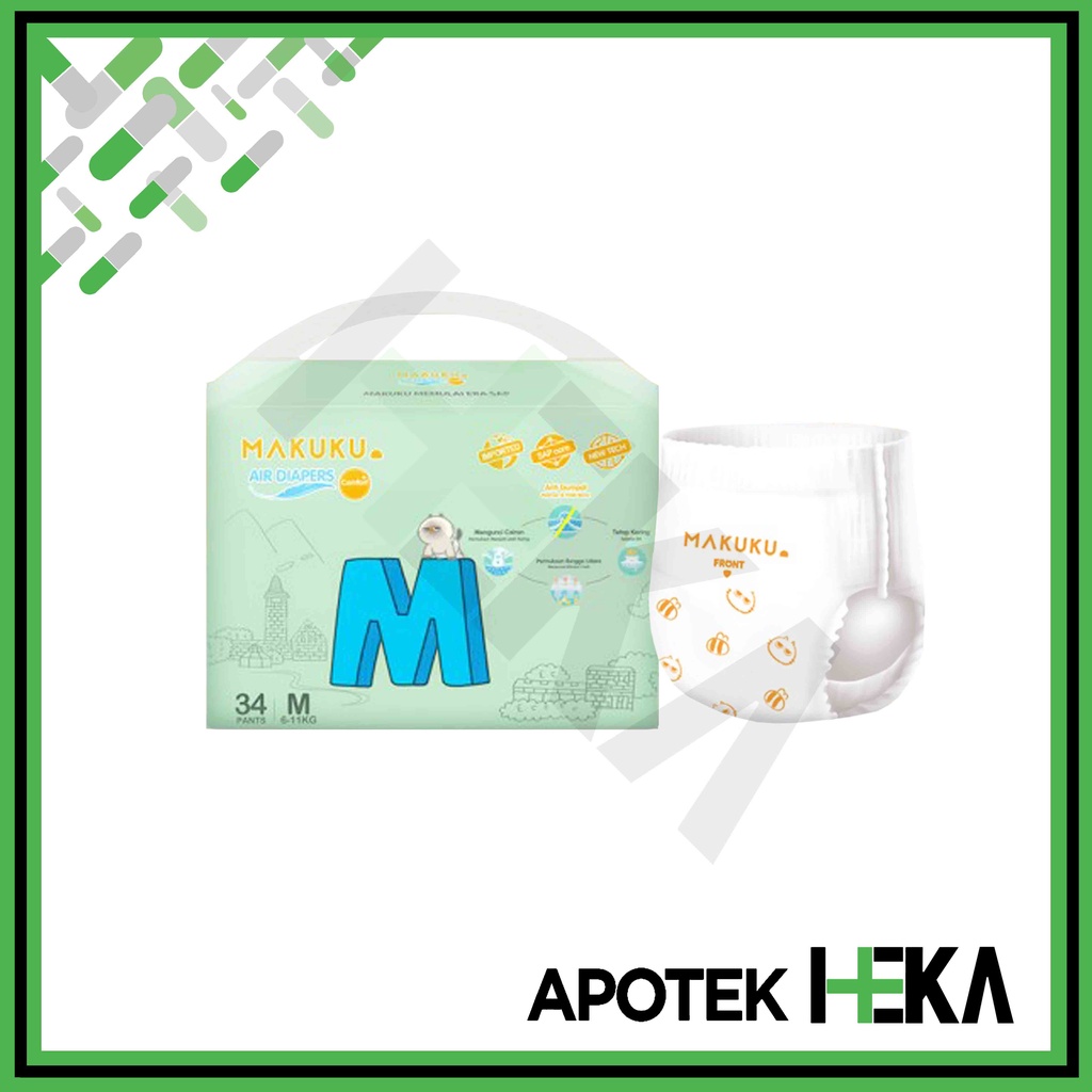 Makuku Air Diapers Comfort Pants - Popok Bayi Celana (SEMARANG)