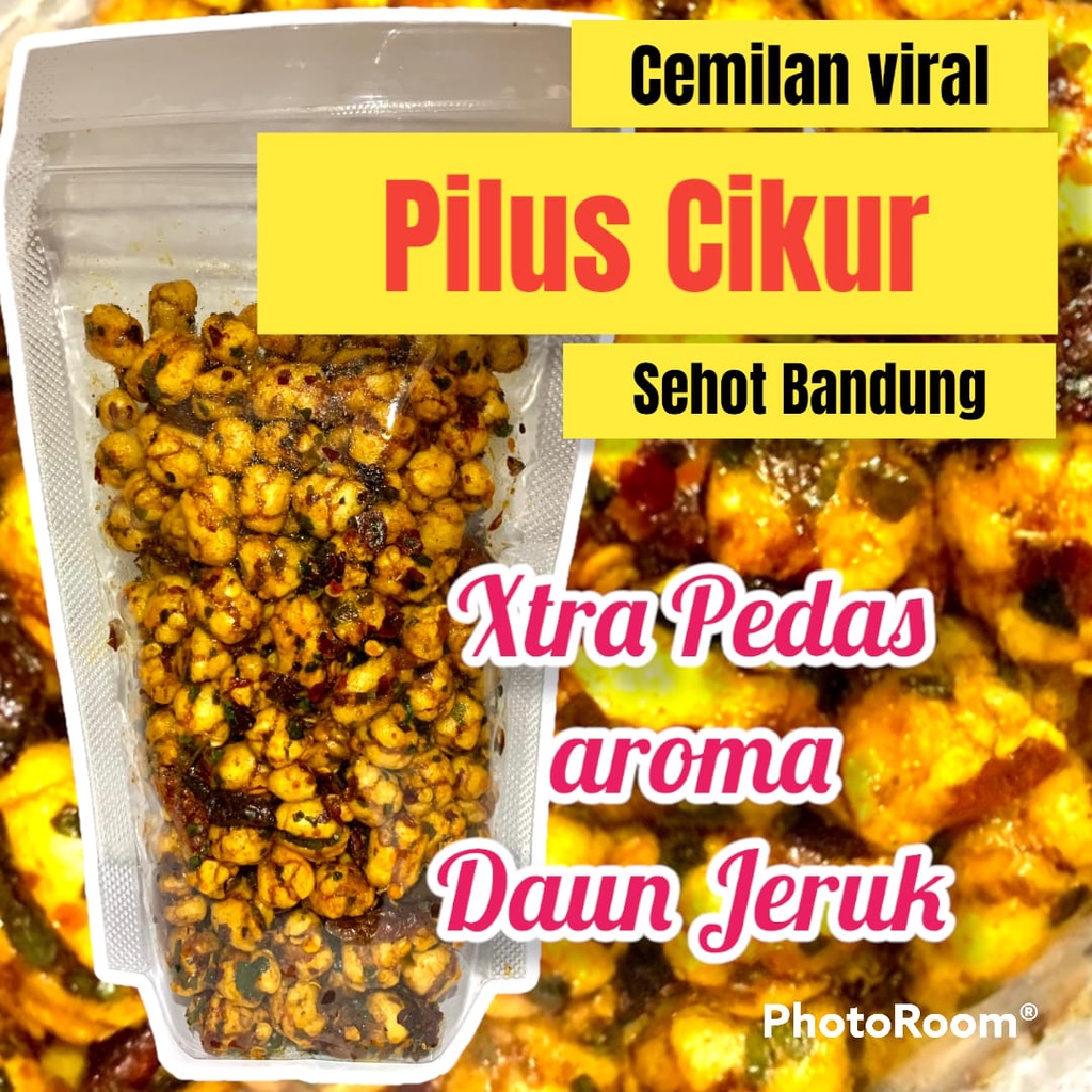 PILUS CIKUR PEDAS AROMA DAUN JERUK 150 GR