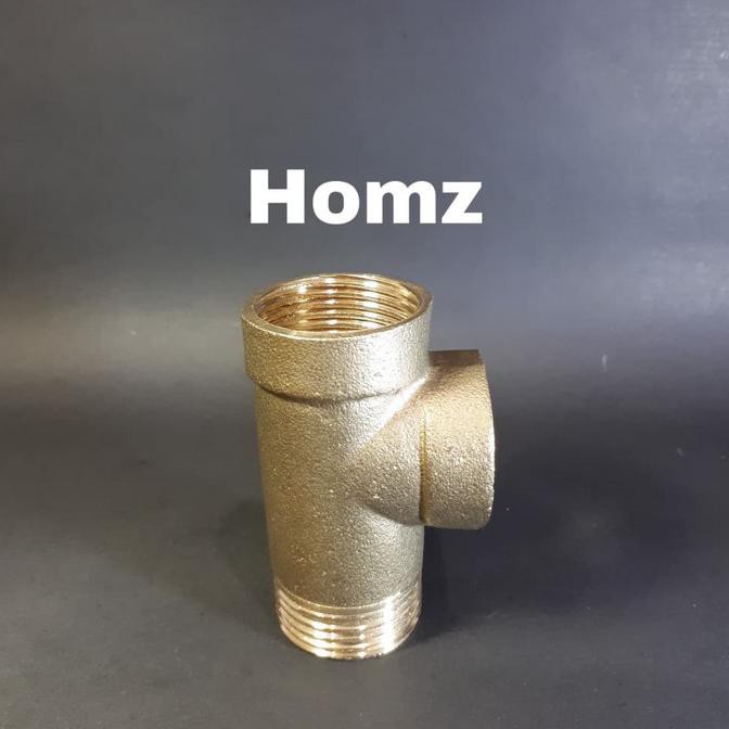 PVC | Tee Dab 1" inch in Kuningan/T Pompa/T Tabung/T Mesin/T Sanyo Kng 1" 3W READY STOK