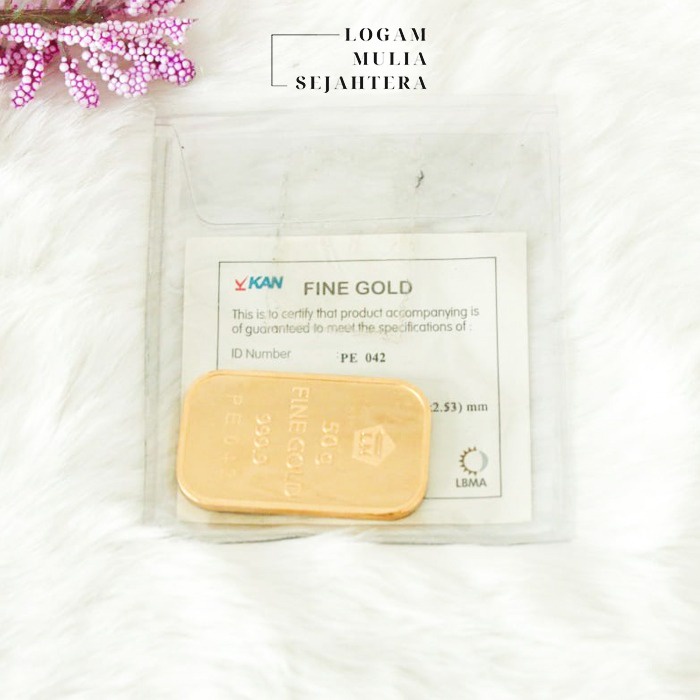 LOGAM MULIA 50 GRAM ANTAM RETRO