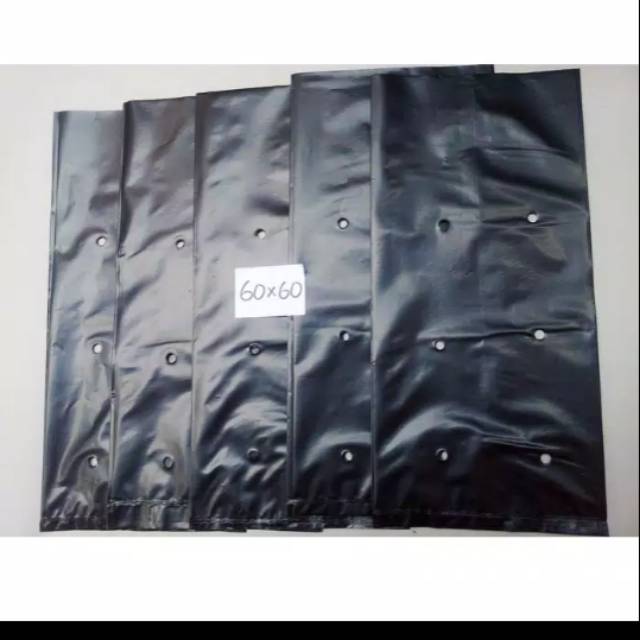 Polybag hitam 60 x 60 sangat tebal