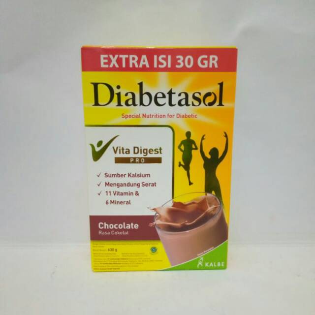 

Diabetasol Chocolate 600gr plus 30gr