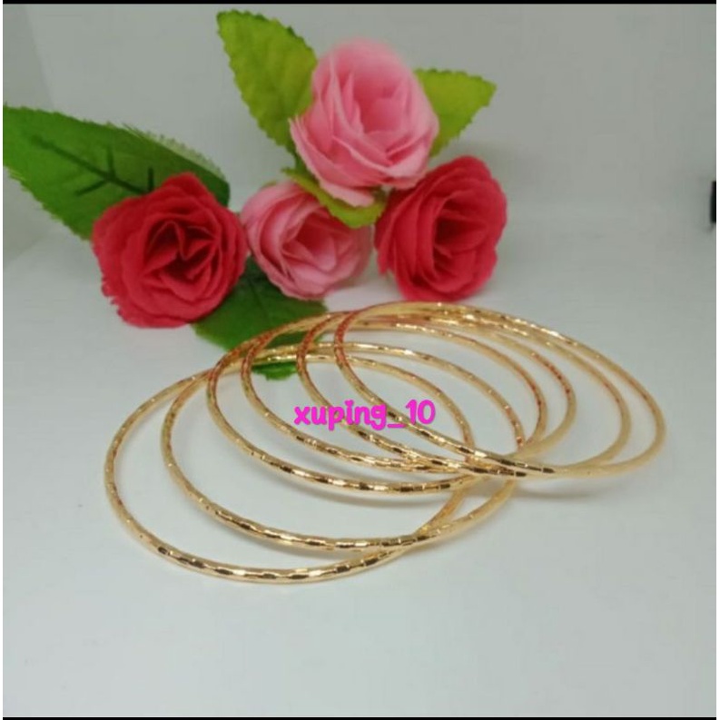 gelang tangan kroncong dewasa isi 6 PCS