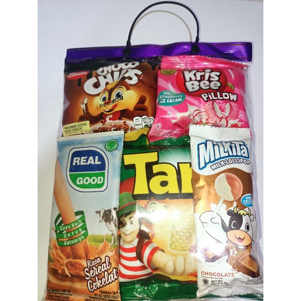 

Paket snack ulang tahun/snack ultah/bingkisan ultah/goodie bag ultah/snack ulang tahun