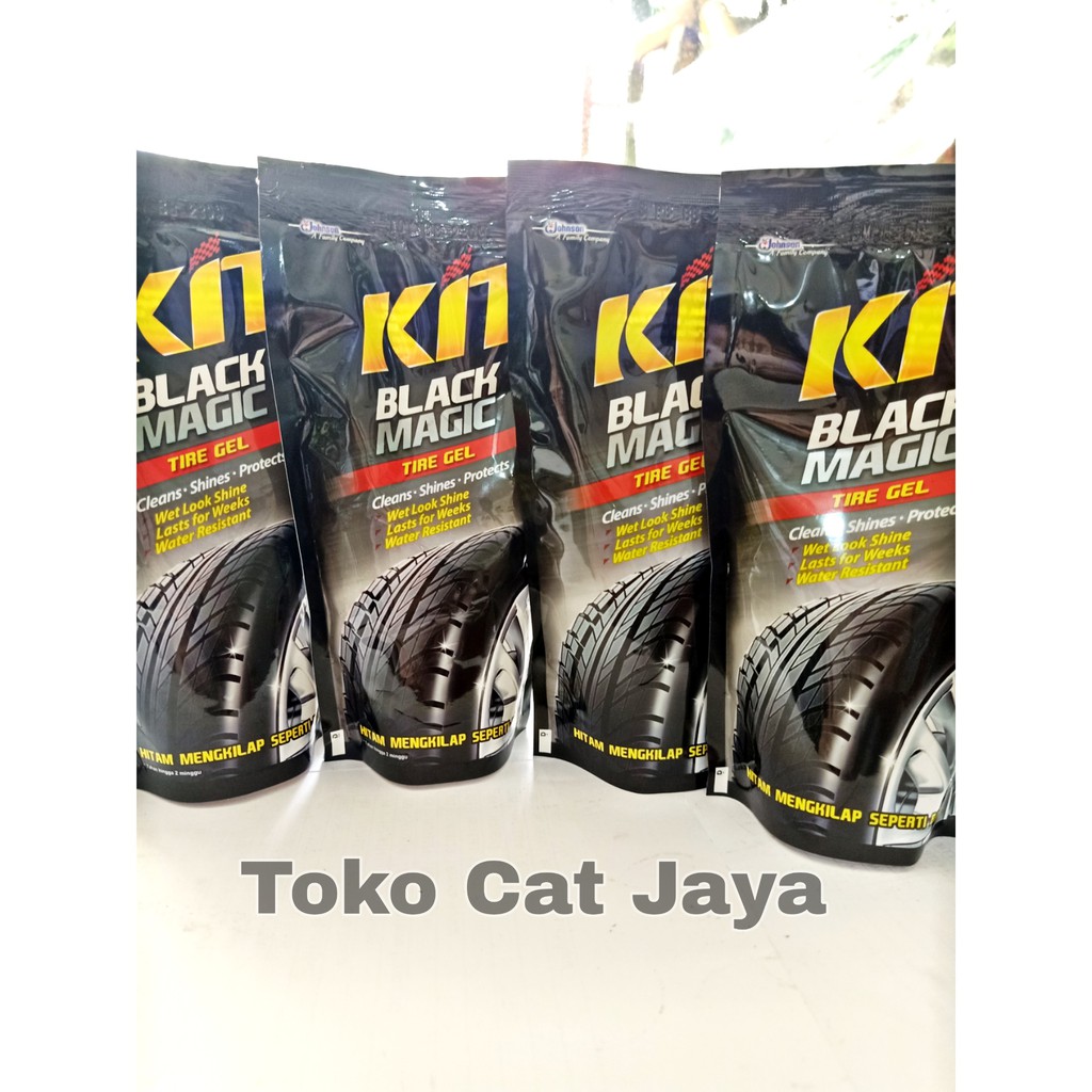 KIT BLACK MAGIC TIRE GEL / Semir Ban 200 ml