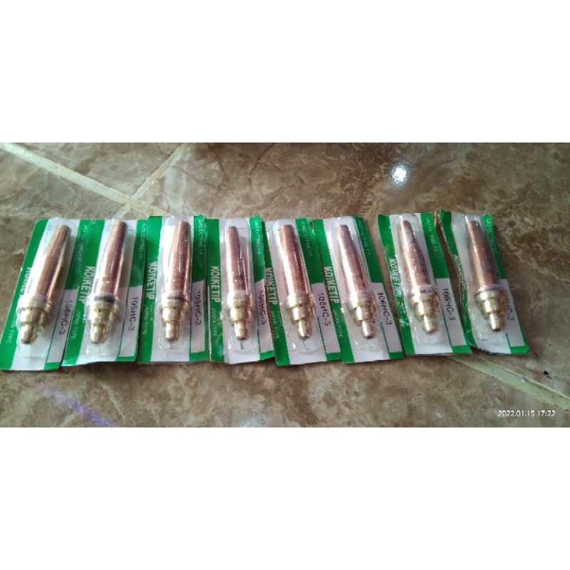

Gas Cutting Tip 106HC-3 No 3,Strong 25 KOIKETIP