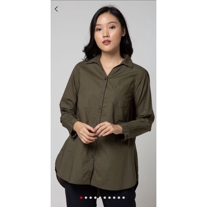 Kemeja Wanita Crater Army Original
